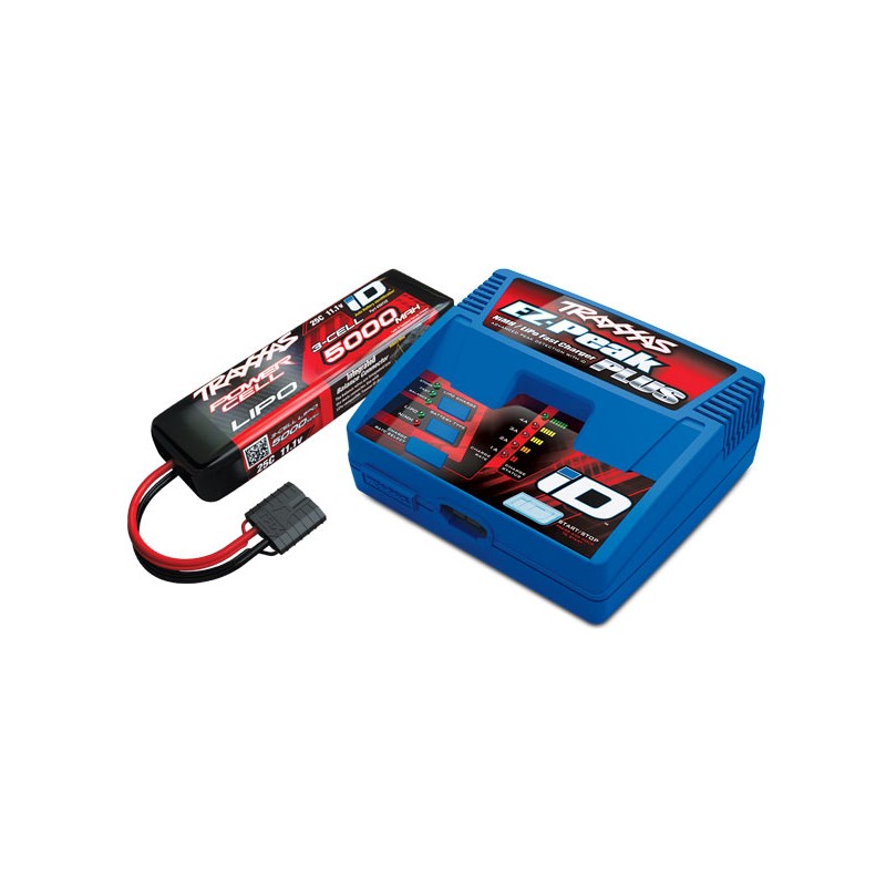 Chargeur rapide 40W 2970G + Lipo 3S 5000mAh 2872X Traxxas Traxxas TRX-2970G-3S - 1