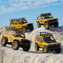 FCX24M Land Rover Discovery 1st Generation Camel Trophy 1/24 RTR FMS FMS Model FMS12483RTRYL - 7