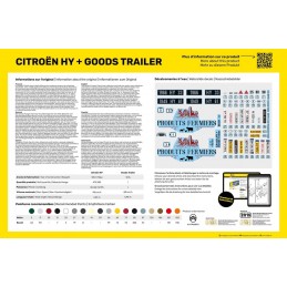 Citroën HY + 1/24 Heller trailer Heller HEL-50331 - 3