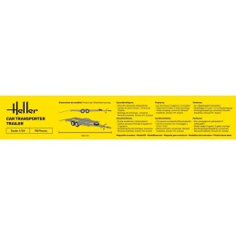 1/24 Heller Car Carrier Trailer Heller HEL-80774 - 5