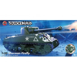 Sherman Firefly Tank - Quick Build Airfix Airfix J6042 - 1