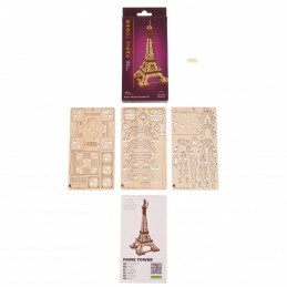 Paris Eiffel Tower 3D Wood Puzzle UGEARS UGEARS UG-70249 - 4