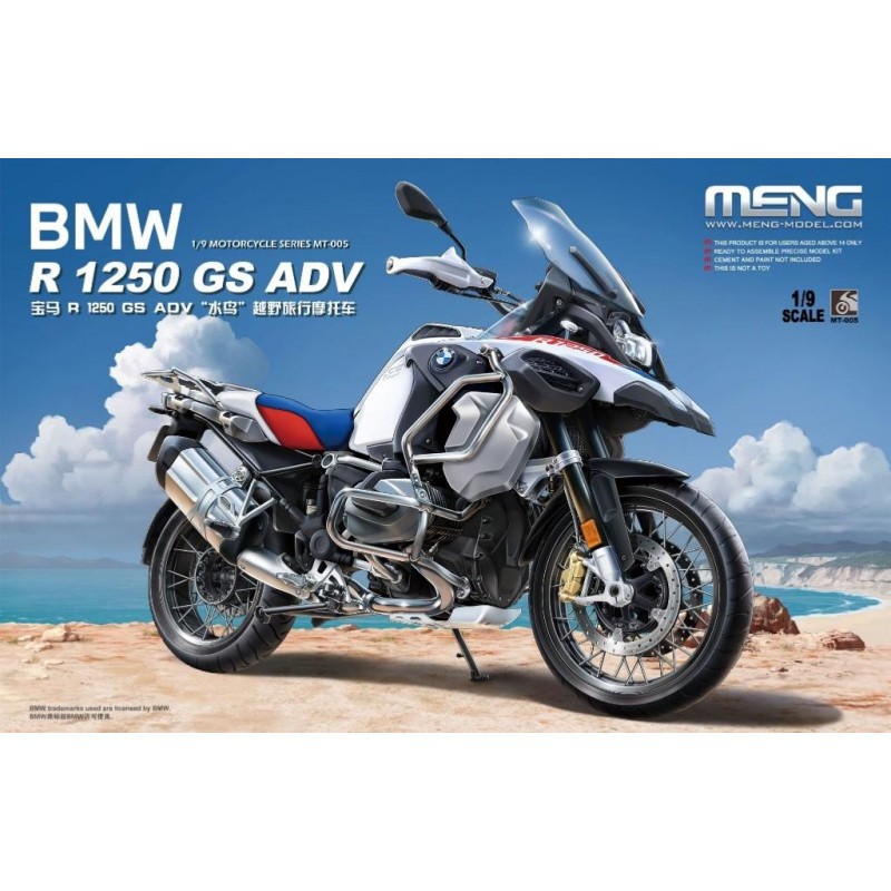 Moto BMW R 1250 GS ADV 1/9 Meng Hasegawa MT-005 - 1