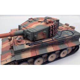 German Tiger I Camouflage 1/24 RTR Taigen RC Tank FTX TG3841-11-M-C - 5