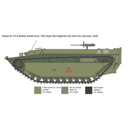 Char LVT-4 Water Buffalo 1/35 Italeri Italeri I6752 - 5