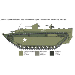 Char LVT-4 Water Buffalo 1/35 Italeri Italeri I6752 - 6