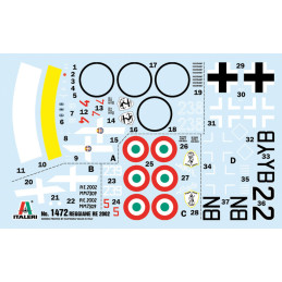 Aircraft Reggiane Re.2002 "Ariete" 1/72 Italeri Italeri I1472 - 3