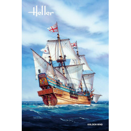 Bateau Golden Hind 1/96 Heller Heller HEL-80829 - 2