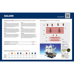 Boat Galleon 1/200 Heller Heller HEL-80835 - 4