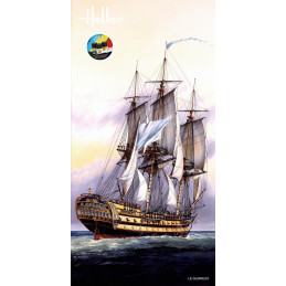 Boat Le Glorieux 1/150 Heller + glue and paints Heller HEL-58889 - 2