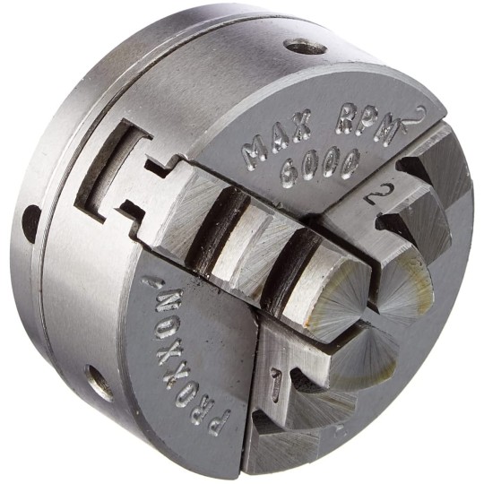 PRX-27026-3-bit concentric clamping chuck for wood lathe DB 250 Proxxon