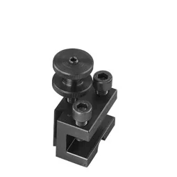 Tool holder (separate) fits onto the turret of the Proxxon PD 250/E...