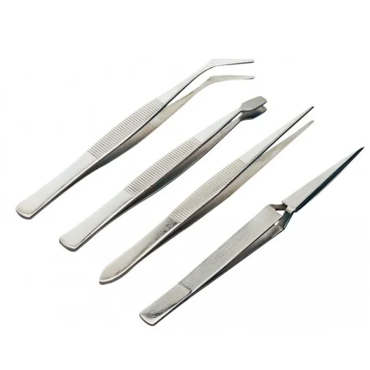 PG-Tools 4-piece tweezers set - PGM-PGT405 PGM-PGT405-PG-Tools 4-piece tweezers set - PGM-PGT405