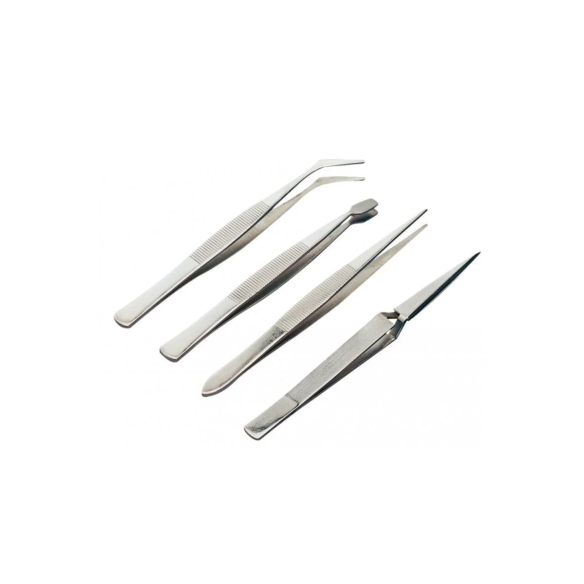 PG-Tools 4-piece tweezers set - PGM-PGT405 PG-Tools 4-piece tweezers set - PGM-PGT405
