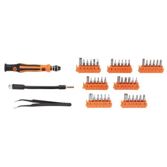PG-Mini 45-Piece Mini Screwdriver Bit Set + Pliers - PGM-M.8775 PGM-M.8775-PG-Mini 45-Piece Mini Screwdriver Bit Set + Pliers - PGM-M.8775