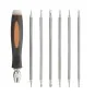 Set de 12 tournevis de précision avec manche universel PG-Tools PG-Mini PGM-PGT080 - 1 PGM-PGT080-Set de 12 tournevis de précision avec manche universel PG-Tools - PGM-PGT080