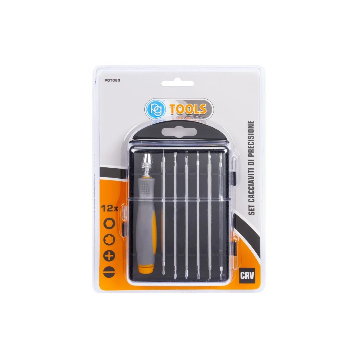 Set de 12 tournevis de précision avec manche universel PG-Tools PG-Mini PGM-PGT080 - 2