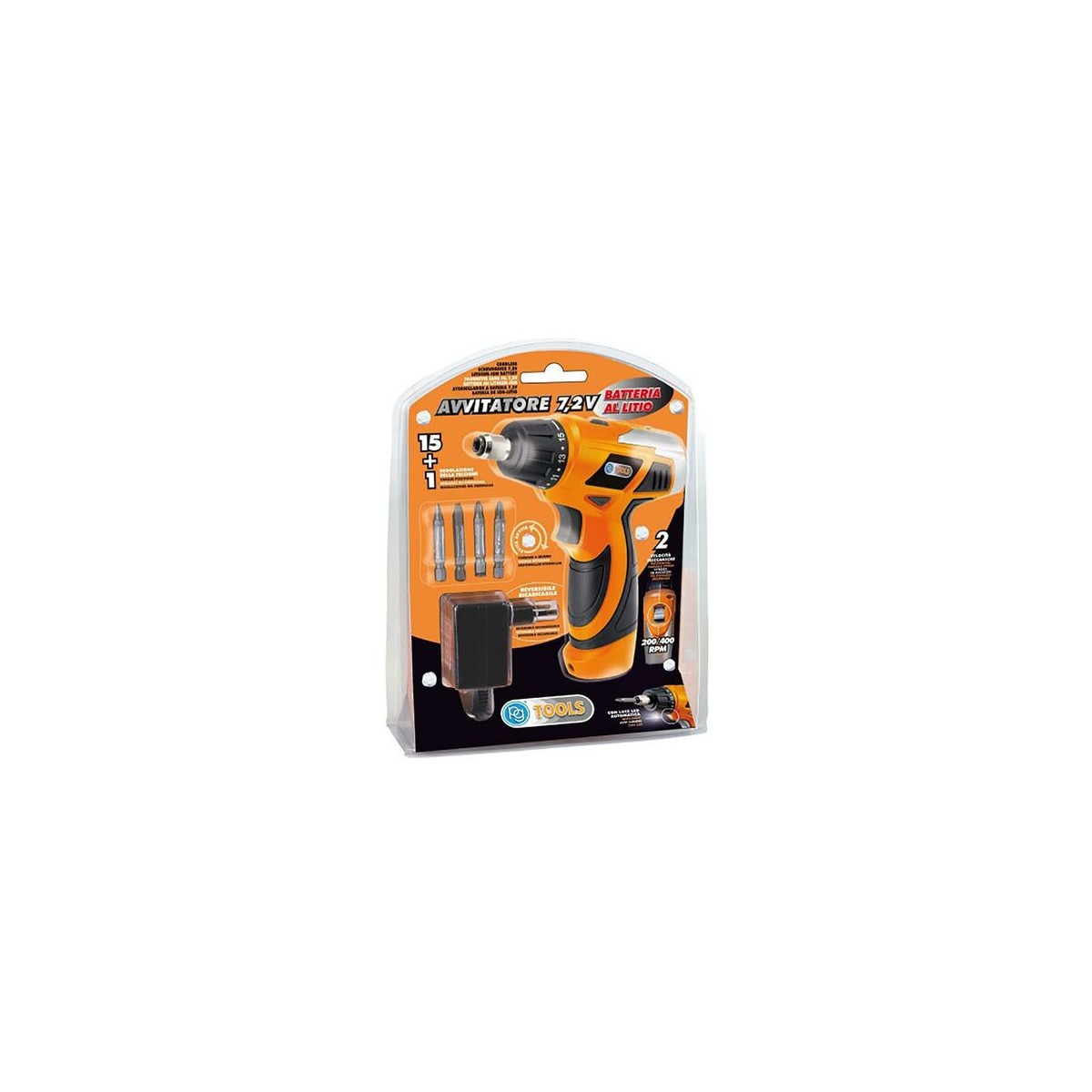 3.6V Lithium cordless screwdriver, 2 positions PG-Tools - PGM-PG37V