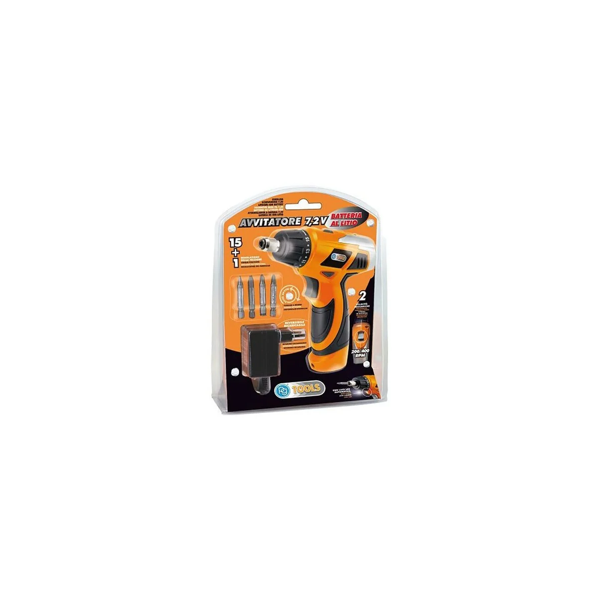 3.6V Lithium cordless screwdriver, 2 positions PG-Tools - PGM-PG37V...