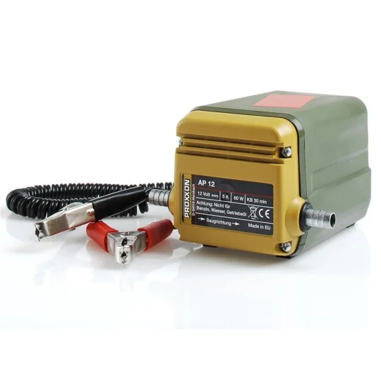 PRX-25262-AP 12 - Proxxon 12 Volt Oil Suction Pump - PRX-25262