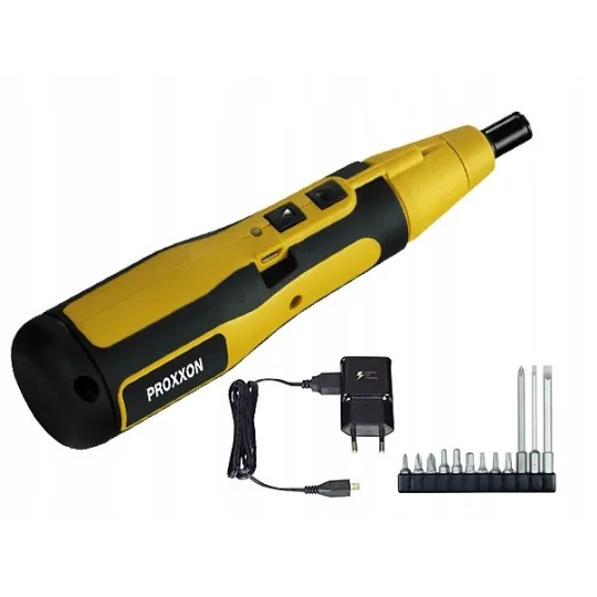 Proxxon 1/4" Cordless Electric Screwdriver (3.6V) - PRX-22295 - PRX... PRX-22295-Proxxon 1/4" Cordless Electric Screwdriver (3.6V) - PRX-22295
