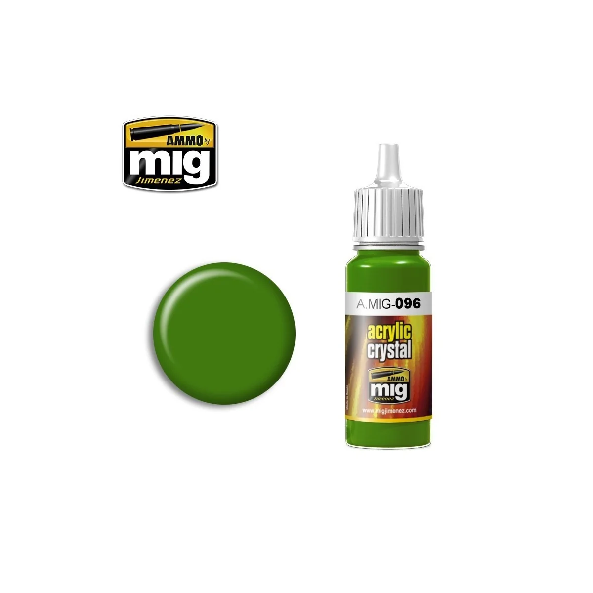 Crystal Green Periscope Acrylic Paint (with Taillight on) 17ml Mig ... Crystal Green Periscope Acrylic Paint (with Taillight on) 17ml Mig ...