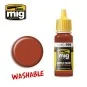 A.MIG-0109-Washable Rust Acrylic Paint 17ml Mig - A.MIG-0109