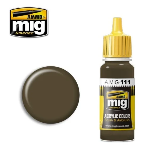 SCC 2 Acrylic Paint (BRITISH DRAB SERVICE 1941-42) 17ml Mig - A.MIG... A.MIG-0111-SCC 2 Acrylic Paint (BRITISH DRAB SERVICE 1941-42) 17ml Mig - A.MIG-0111