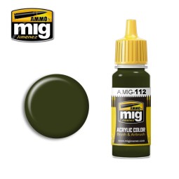 SCC 15 Acrylic Paint (BRITISH OLIVE DRAB 1944-45) 17ml Mig - A.MIG-...