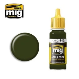 SCC 15 Acrylic Paint (BRITISH OLIVE DRAB 1944-45) 17ml Mig - A.MIG-...