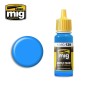 A.MIG-0128-Mig CYAN acrylic paint 17ml - A.MIG-0128