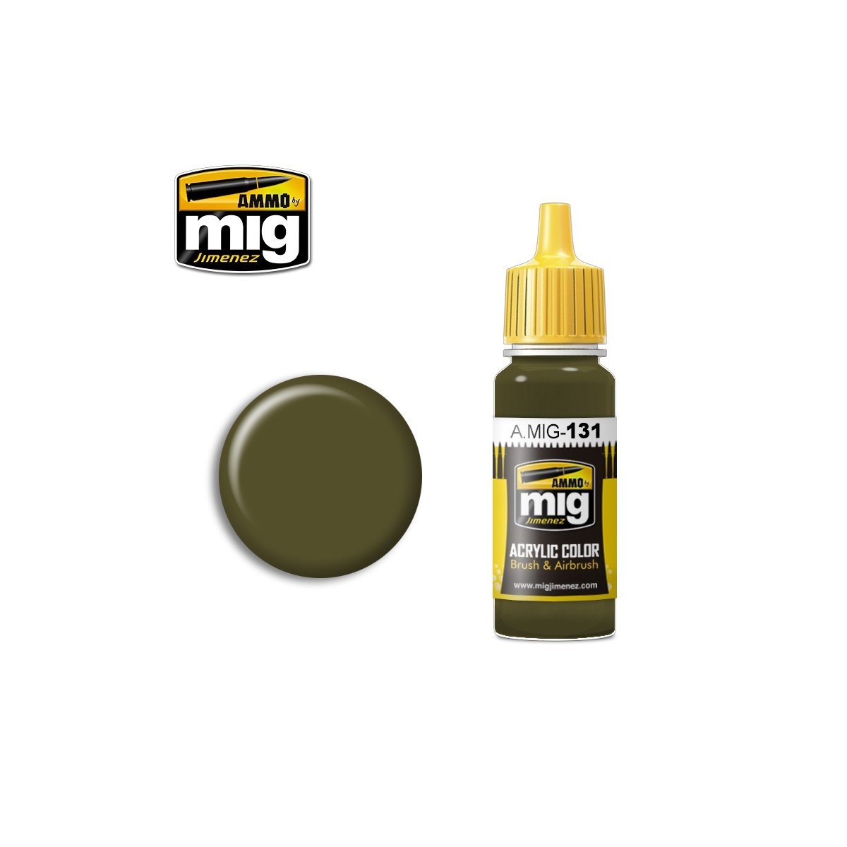 Peinture acrylique GRIE RÉEL IDF SINAI 82 17ml Mig AMMO - MIG Jimenez A.MIG-0131 - 1