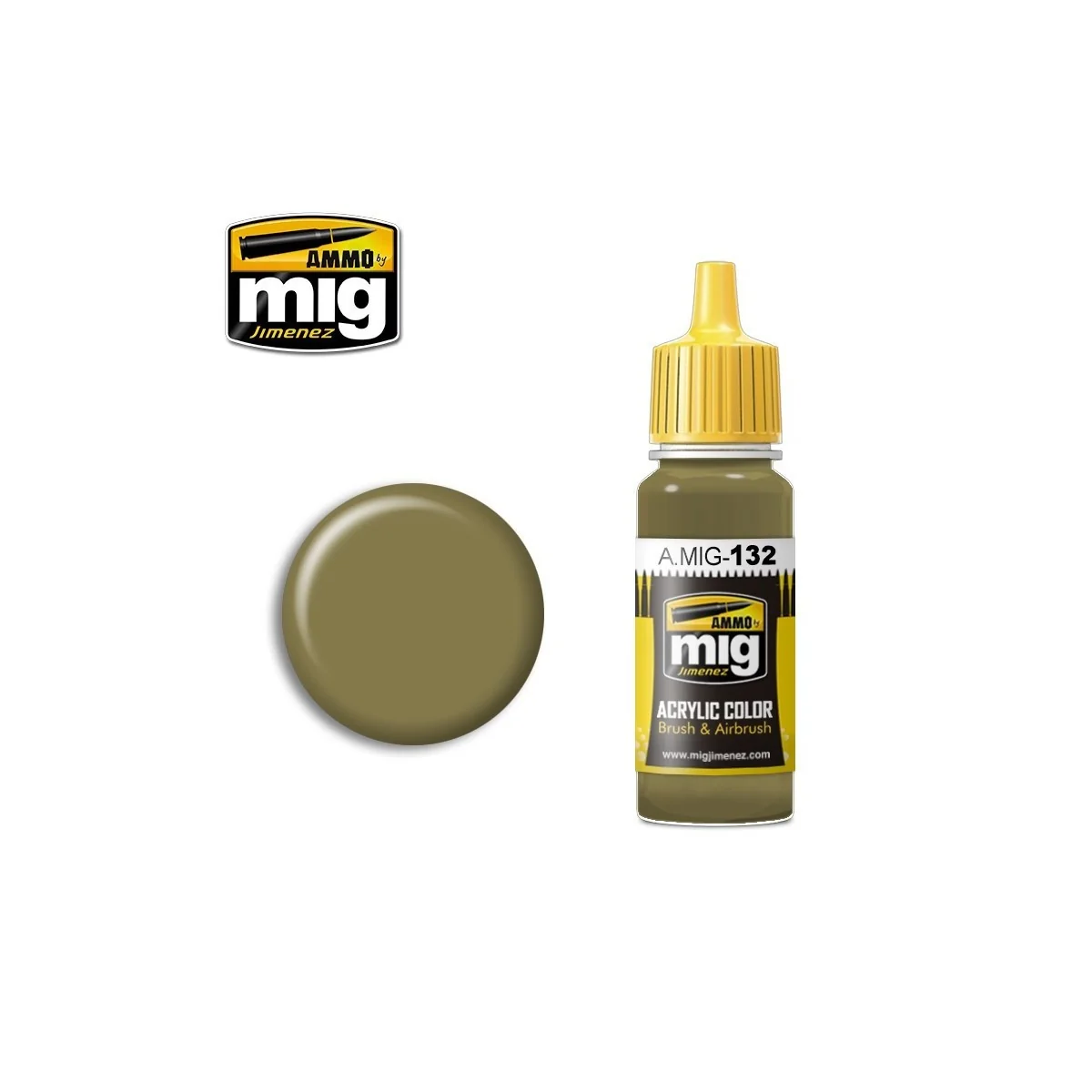 Acrylic paint REAL SAND GREY IDF 73 17ml Mig - A.MIG-0132 - A.MIG-0132 Acrylic paint REAL SAND GREY IDF 73 17ml Mig - A.MIG-0132 - A.MIG-0132