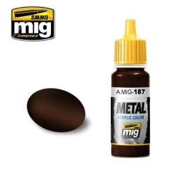 Acrylic paint EXHAUST JET BURNING IRON 17ml Mig - A.MIG-0187 - A.MI...