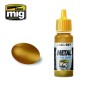 A.MIG-0197-Brass acrylic paint 17ml Mig - A.MIG-0197