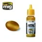 A.MIG-0197-Brass acrylic paint 17ml Mig - A.MIG-0197