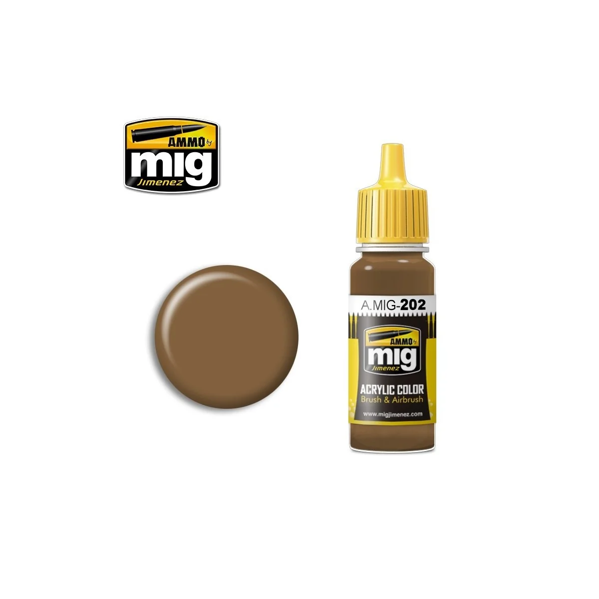 Mig FS 30219 BRONZE 17ml Acrylic Paint - A.MIG-0202 - A.MIG-0202