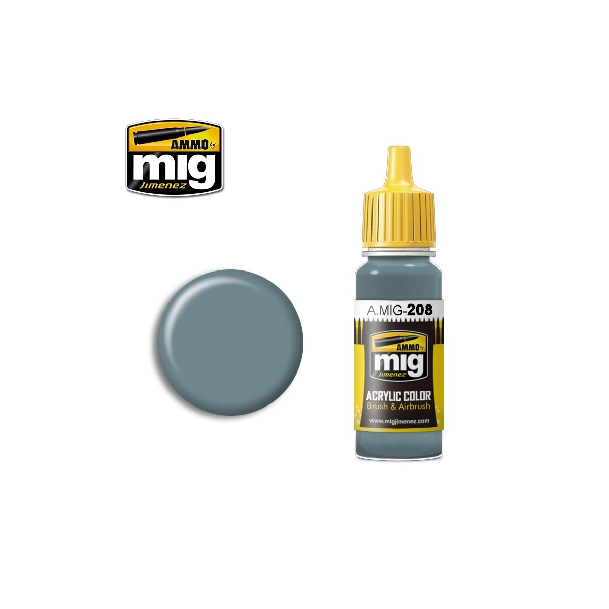 FS 36320 Dark Compass Phantom Grey Acrylic Paint 17ml Mig - A.MIG-0208