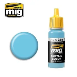 Mig FS35260 Sky Line Blue A II Acrylic Paint 17ml - A.MIG-0224