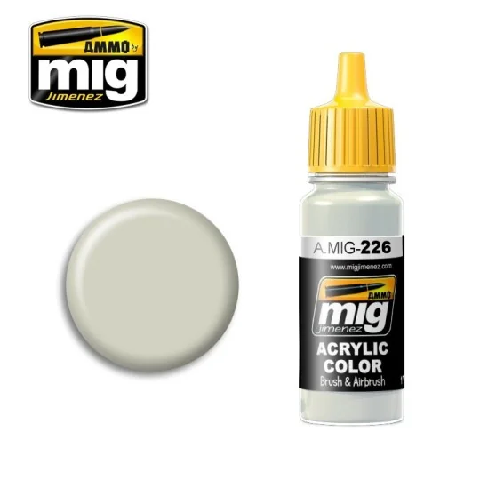 A.MIG-0226-Peinture acrylique FS 36622 GRIS 17ml Mig - A.MIG-0226