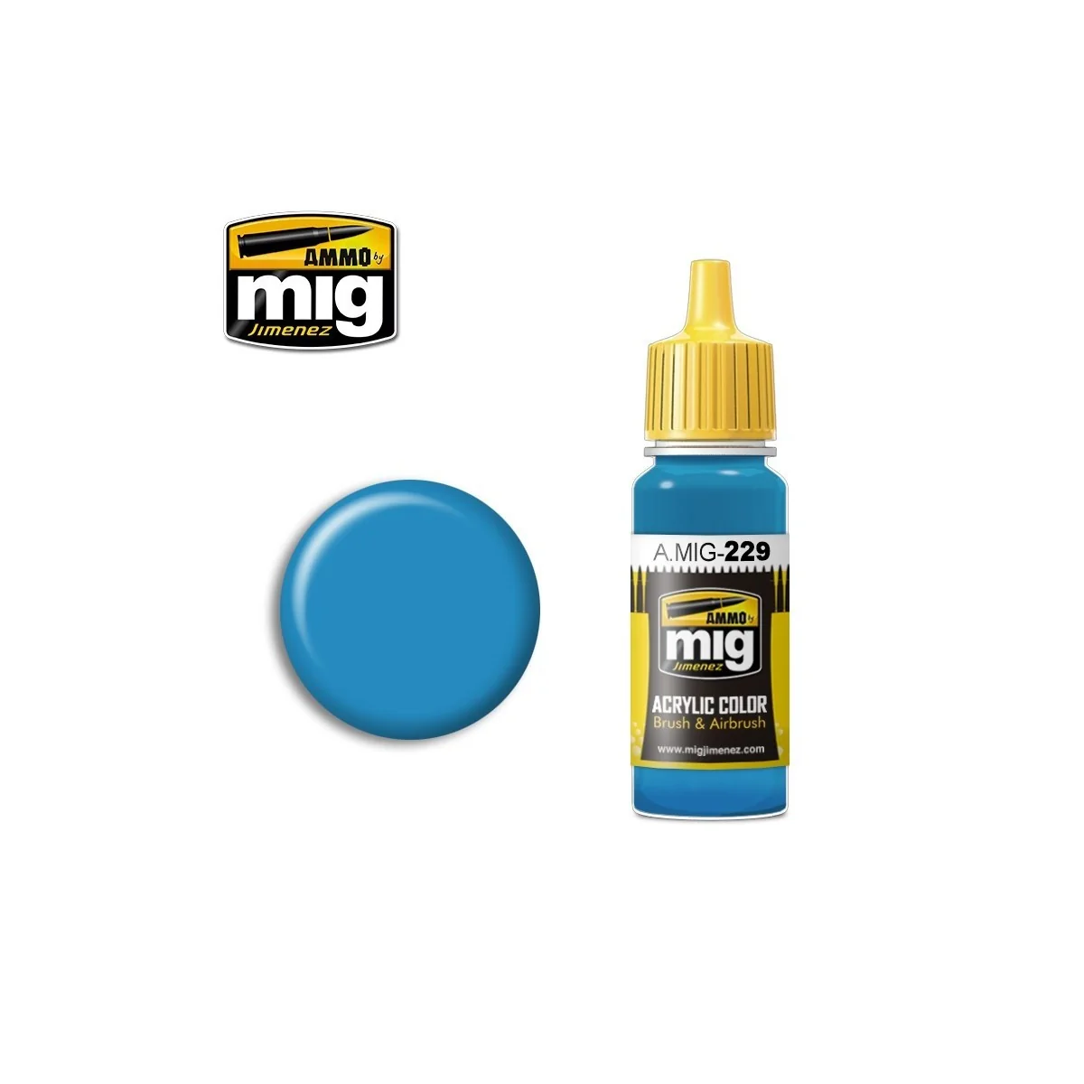 Peinture acrylique FS 15102 BLEU GRIS FONCÉ 17ml Mig AMMO - MIG Jimenez A.MIG-0229 - 1 Peinture acrylique FS 15102 BLEU GRIS FONCÉ 17ml Mig AMMO - MIG Jimenez A.MIG-0229 - 1