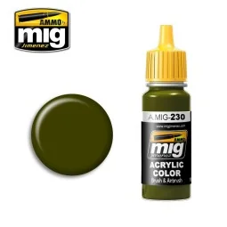 Peinture acrylique RLM 82 VERT CAMO 17ml Mig AMMO - MIG Jimenez A.MIG-0230 - 1