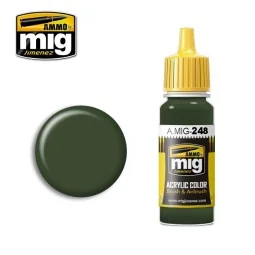 Acrylic paint RLM 80 OLIVE GREEN 17ml Mig - A.MIG-0248 - A.MIG-0248
