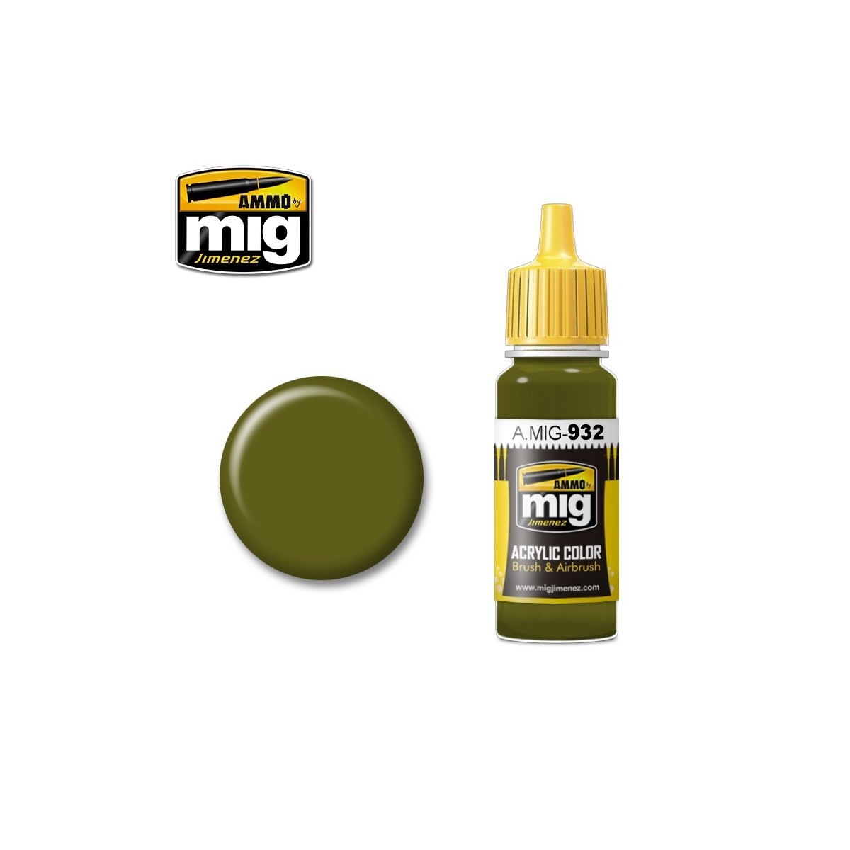 Russian Base Acrylic Paint 17ml Mig - A.MIG-0932