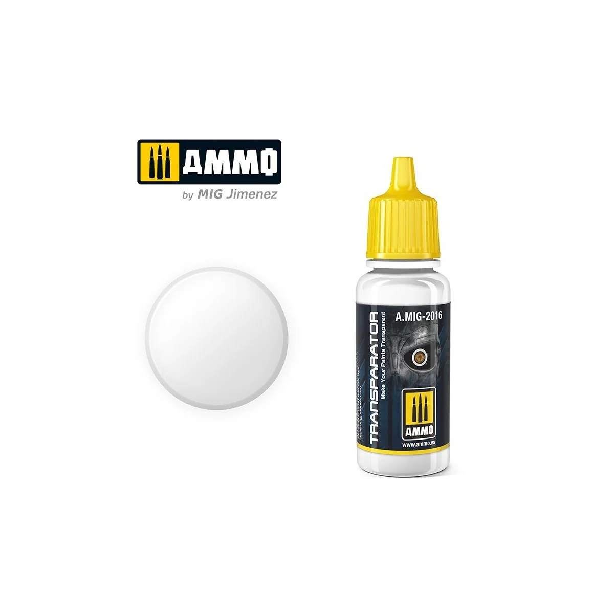 Mig Transparent Acrylic Paint 17ml - A.MIG-2016 - A.MIG-2016 Mig Transparent Acrylic Paint 17ml - A.MIG-2016 - A.MIG-2016