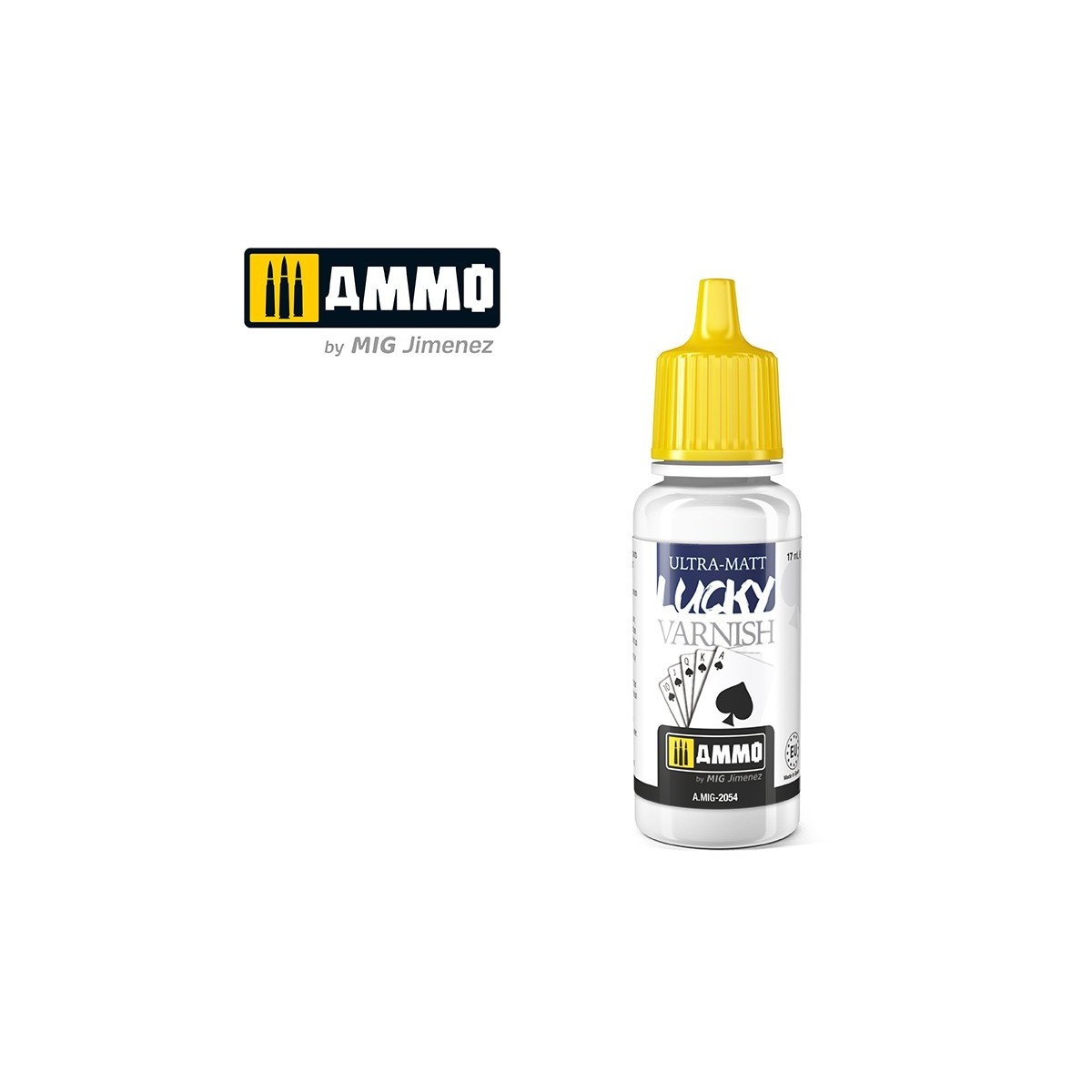 ULTRA-MATT LUCKY VARNISH (17 ML SIZE) - A.MIG-2054