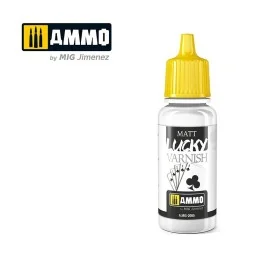 LUCKY MATTE VARNISH acrylic paint (17ML SIZE) 17ml Mig - A.MIG-2055...