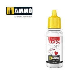 LUCKY SATIN VARNISH acrylic paint (17ML SIZE) 17ml Mig - A.MIG-2056...