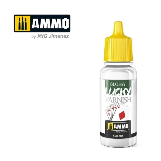 LUCKY Gloss Acrylic Paint (17ml) 17ml Mig - A.MIG-2057 - A.MIG-2057 A.MIG-2057-LUCKY Gloss Acrylic Paint (17ml) 17ml Mig - A.MIG-2057