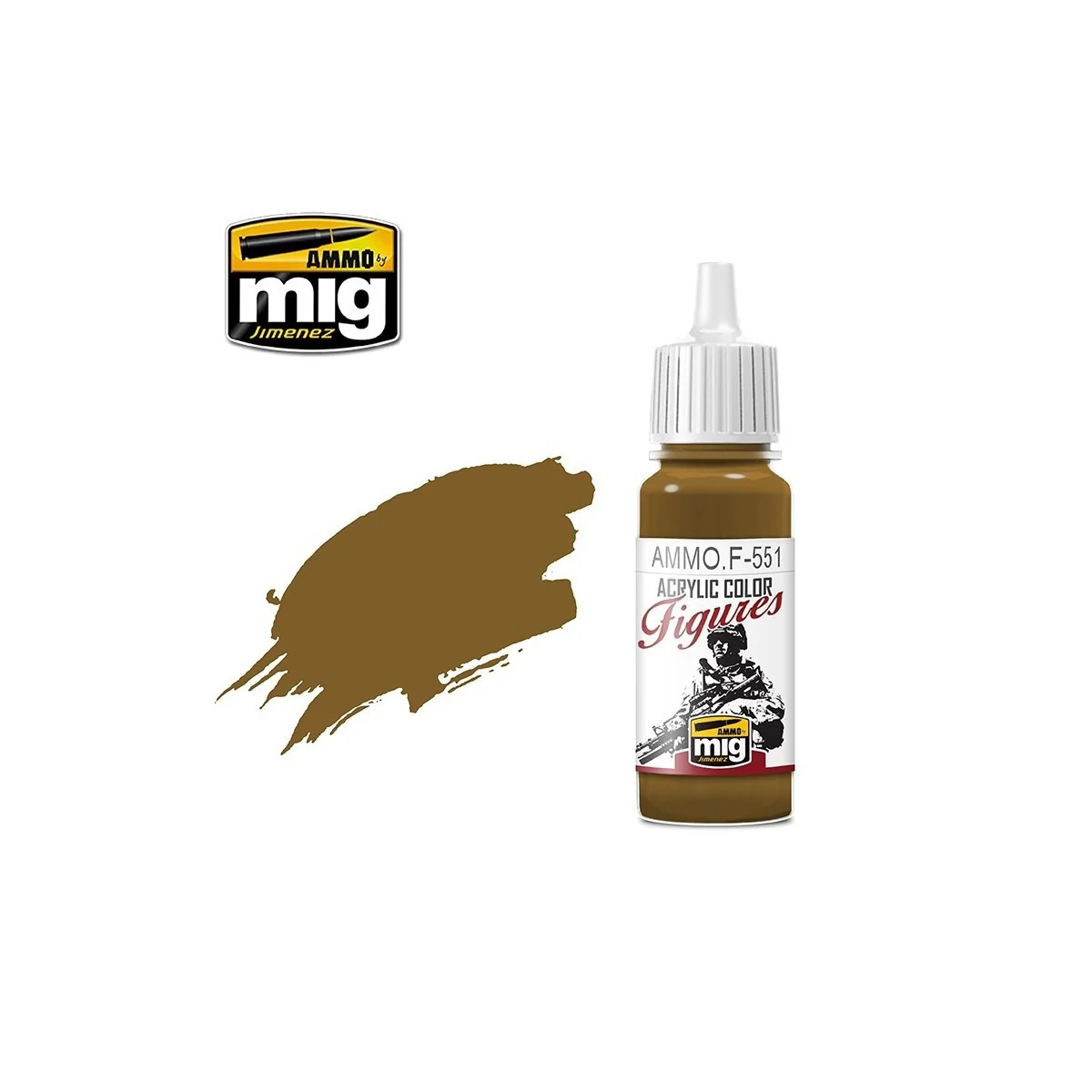 Acrylic paint BURNING SAND 17ml Mig - A.MIG-F551 - A.MIG-F551